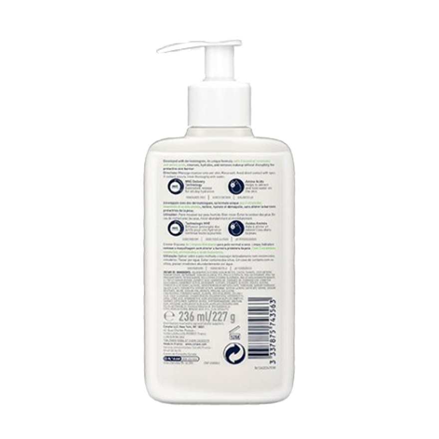CERAVE Hydrating Cream To Foam Cleanser 236ml
