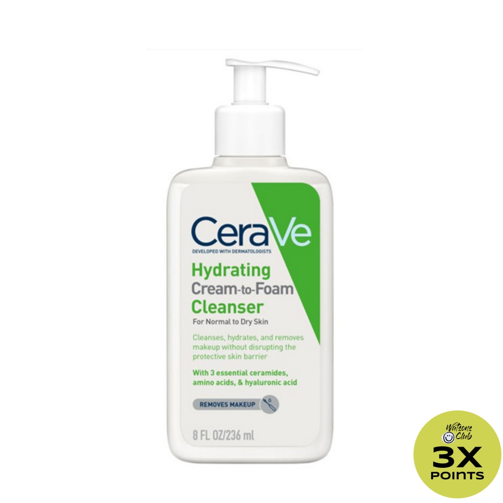 Hydrating Cream To Foam Cleanser 236ml