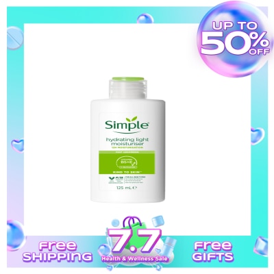 SIMPLE SIMPLE Kind to Skin Hydrating Light Moisturizer 125ml