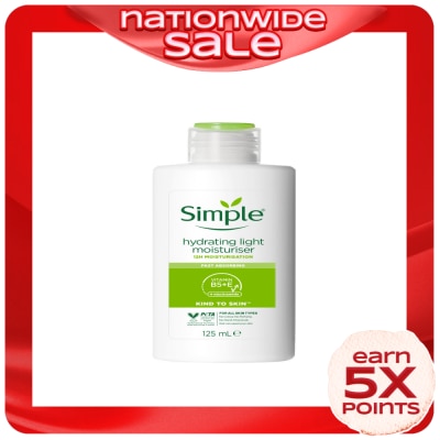 SIMPLE SIMPLE Kind to Skin Hydrating Light Moisturizer 125ml
