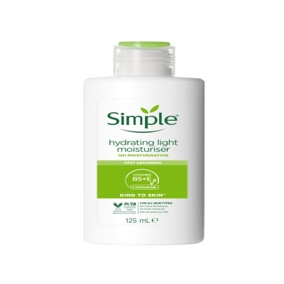 SIMPLE, SIMPLE Kind to Skin Hydrating Light Moisturizer 125ml | Watsons ...