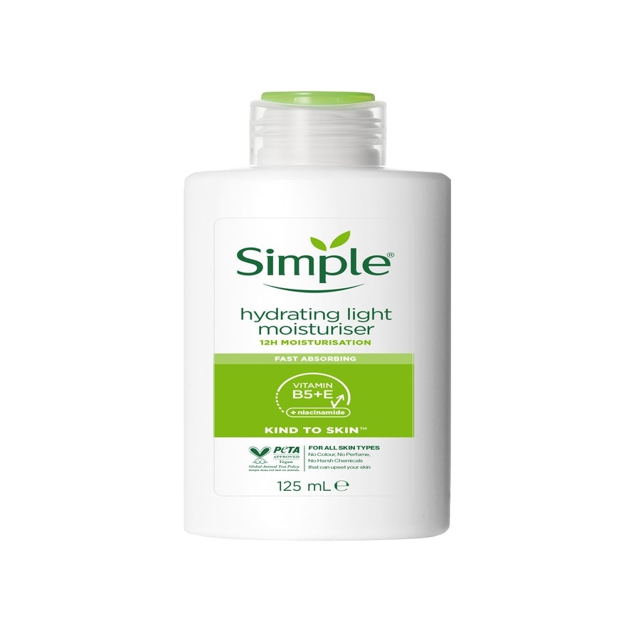 SIMPLE Kind to Skin Hydrating Light Moisturizer 125ml