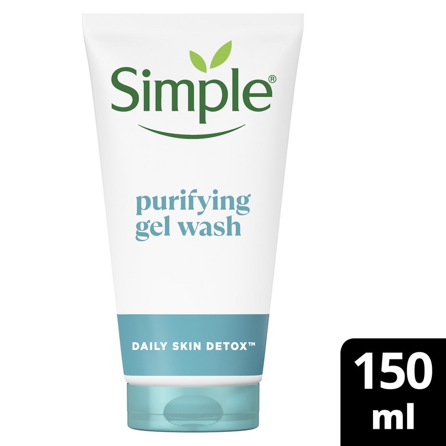 SIMPLE Daily Skin Detox Face Care Purifying Gel Wash 150ml