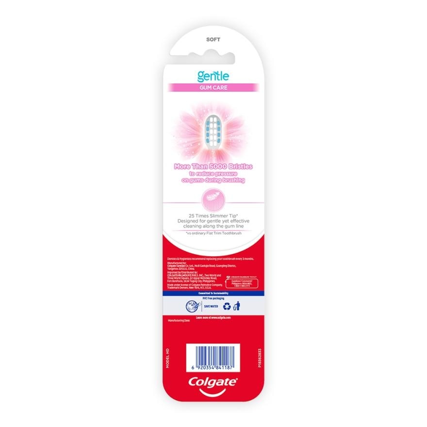 COLGATE Gentle Gum Care Toothbrush Twin Pack
