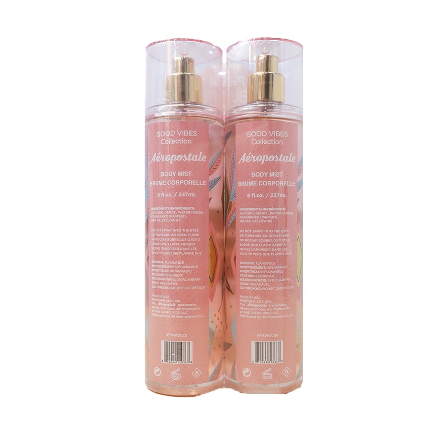 AEROPOSTALE Wild Orchid Perfume Mist 237ml Bundle