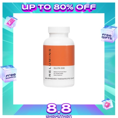 RELUMINS RELUMINS Gluta 500 Dietary Supplements 60 Chewable Tablets