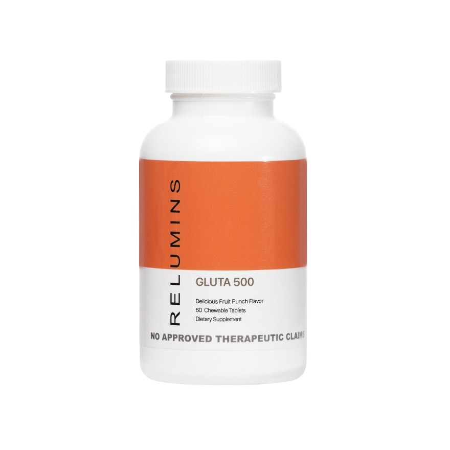 RELUMINS Gluta 500 Dietary Supplements 60 Chewable Tablets
