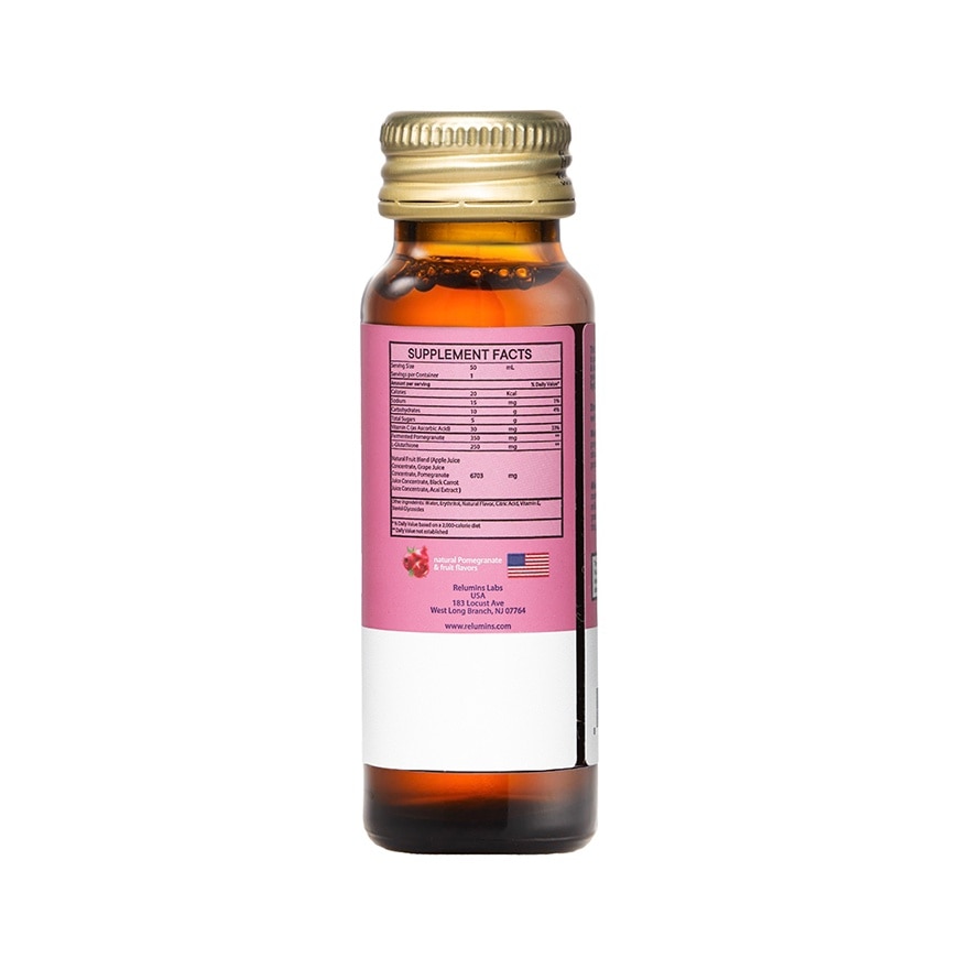 RELUMINS Glutathione Drink Pomegranate Flavor 50ml
