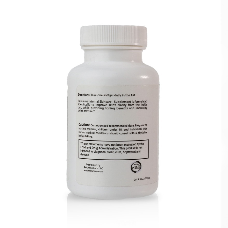RELUMINS GLA Plus Glutathione Dietary Supplement 30 Softgels