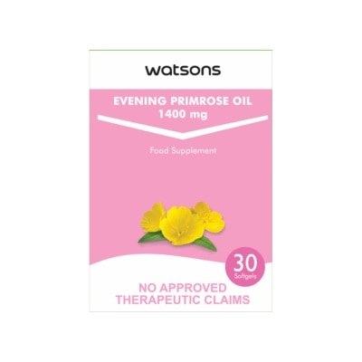 WATSONS GENERICS WATSONS GENERICS Evening Primrose Oil Softgel Capsules 1400mg 30s Pack
