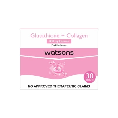 WATSONS GENERICS WATSONS GENERICS Glutathione + Collagen 800mg Capsule 30s