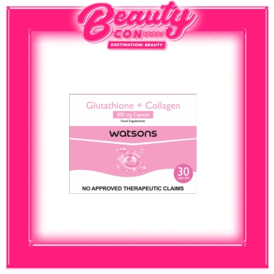 WATSONS GENERICS WATSONS GENERICS Glutathione + Collagen 800mg Capsule 30s