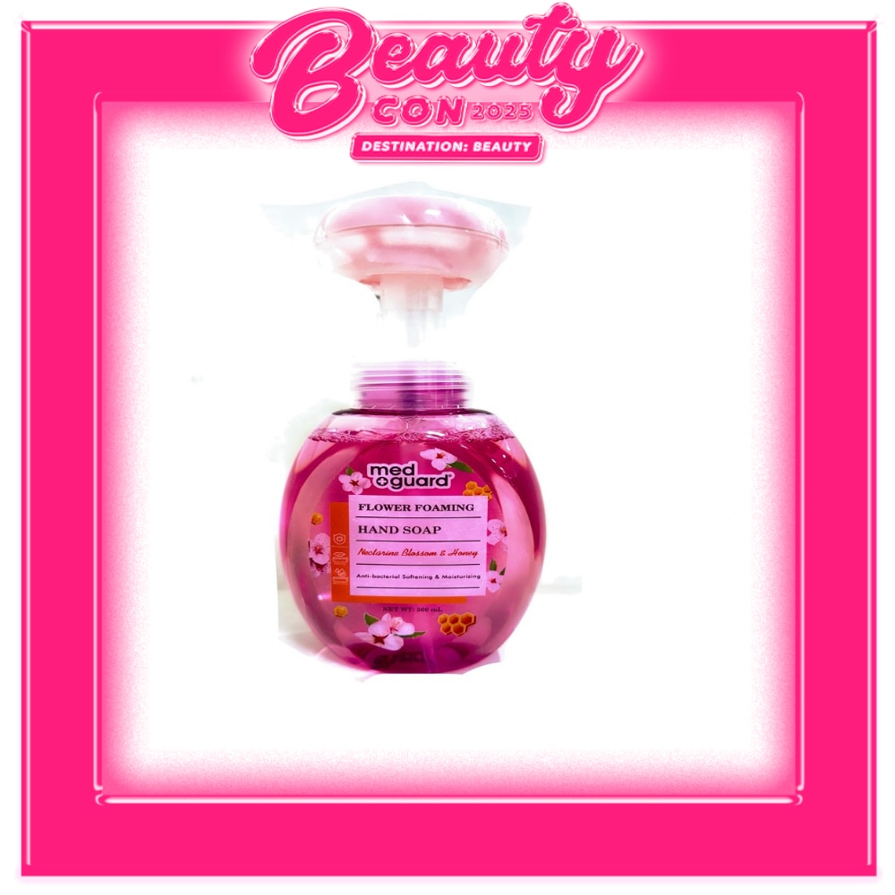 MED GUARD Flower Foaming Hand Soap Nectarine Blossom and Honey 500ml