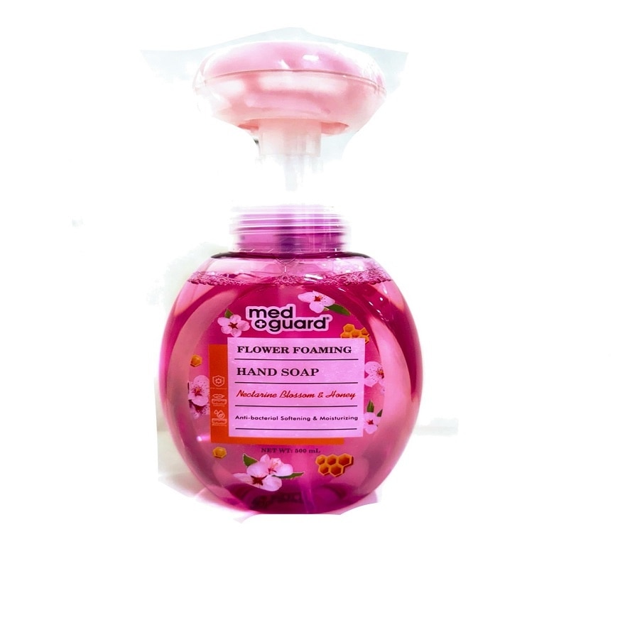 MED GUARD Flower Foaming Hand Soap Nectarine Blossom and Honey 500ml