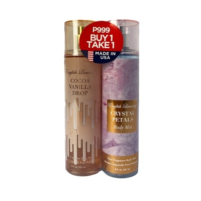 ENGLISH LAUNDRY ENGLISH LAUNDRY Cocoa Vanilla Drop & Crystal Petals Body Mist 237ml