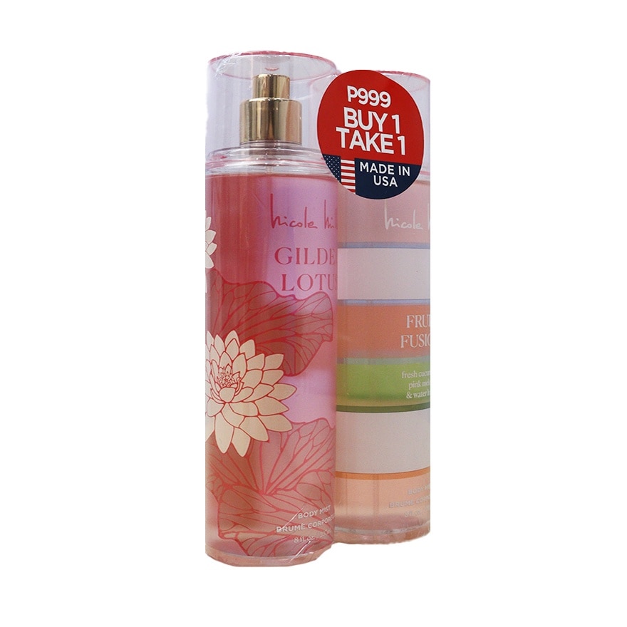 NICOLE MILLER Gilded Lotus & Fruit Fusion Body Mist 237ml
