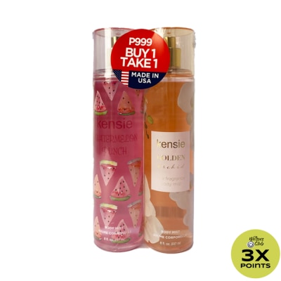 KENSIE KENSIE Watermelon Punch & Golden Orchid Body Mist 237ml