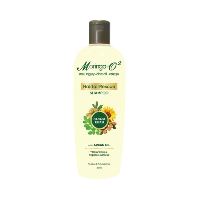 MORINGA MORINGA O2 Herbal Hair-Fall Rescue with Argan Oil Damage Repair Shampoo 350ml