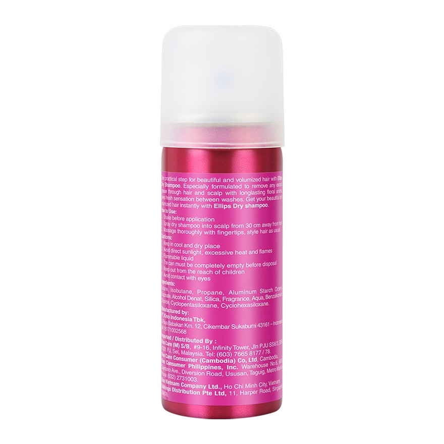 ELLIPS Dry Shampoo Blossom Bottle 50ml