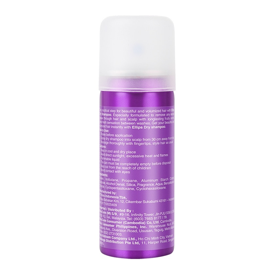 ELLIPS Dry Shampoo Fruity Bottle 50ml
