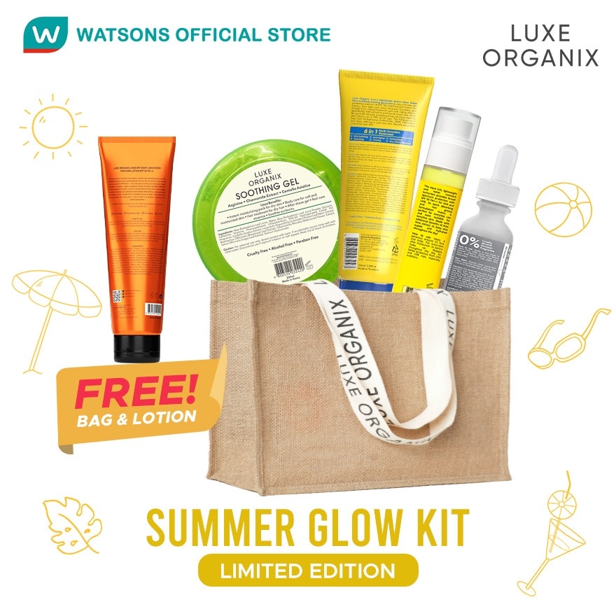 LUXE ORGANIX Summer Glow Kit Bundle