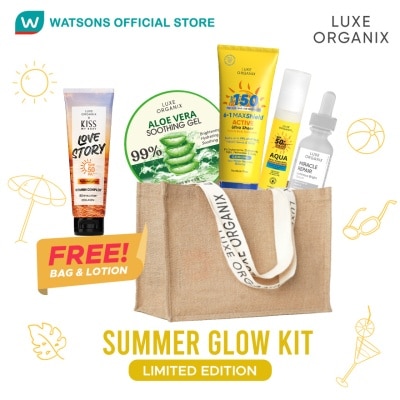 LUXE ORGANIX LUXE ORGANIX Summer Glow Kit Bundle
