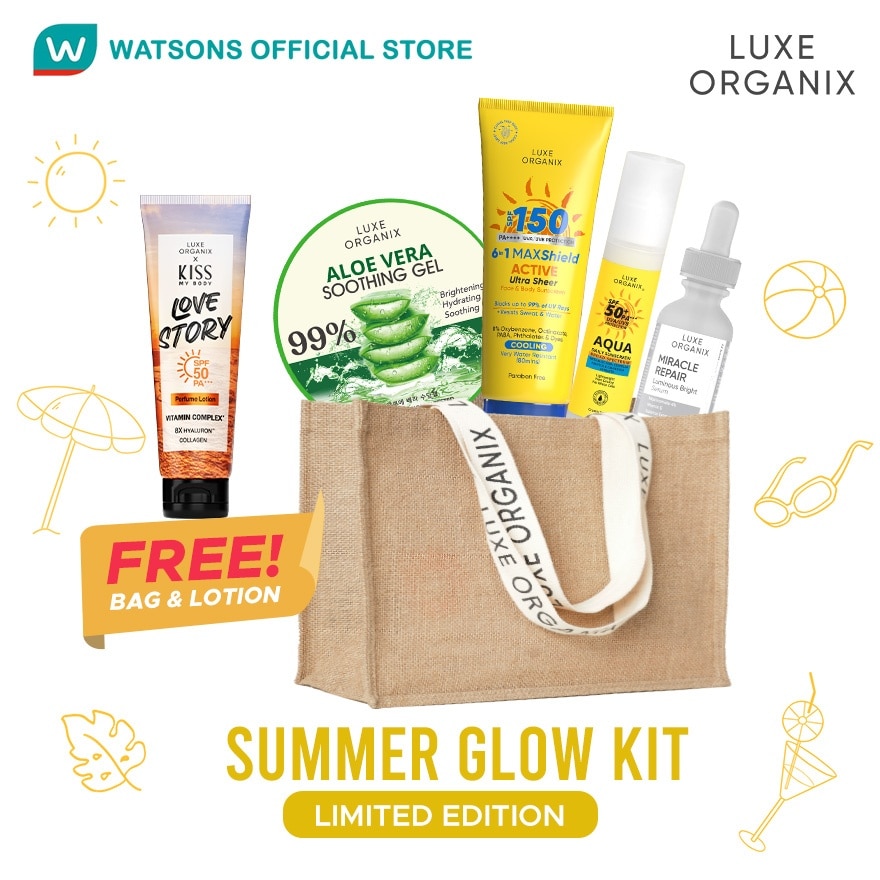 LUXE ORGANIX Summer Glow Kit Bundle