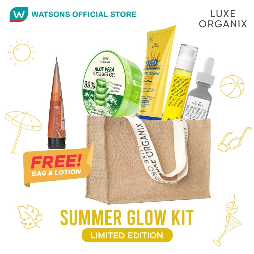 LUXE ORGANIX Summer Glow Kit Bundle