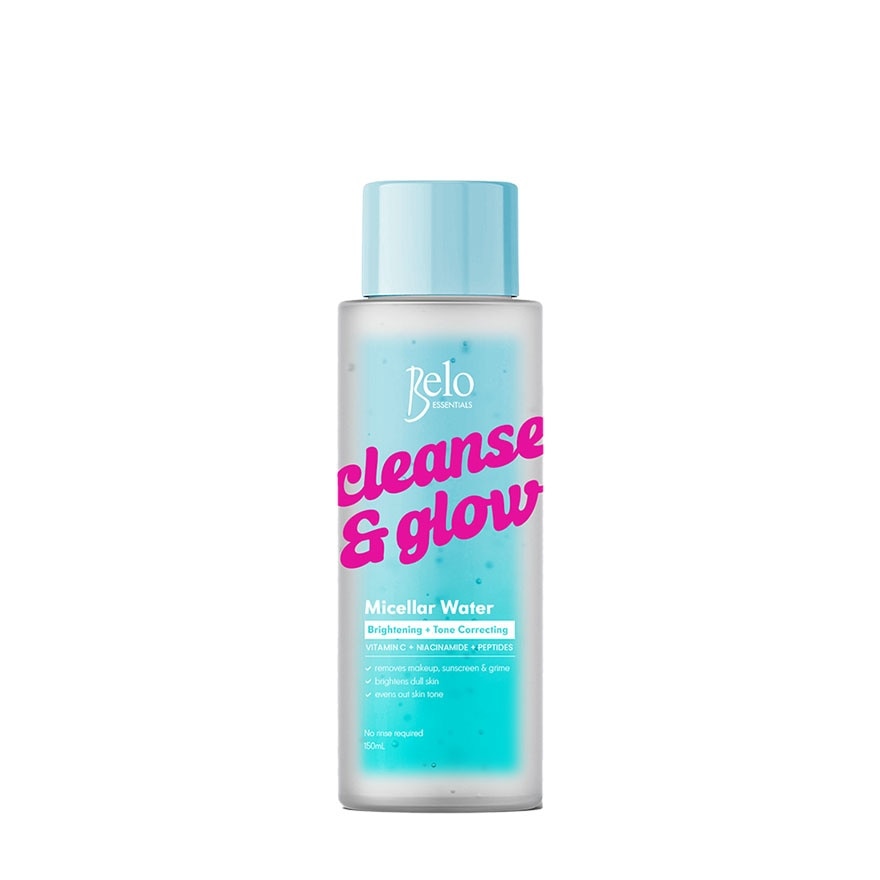 BELO Essentials Cleanse & Glow Micellar Water 150ml