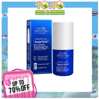 HAIR SYSTEM WS WATSONS Hair System Scalptech Dermo Boosting Scalp Massage Tonic 80ml