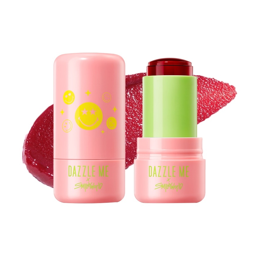 DAZZLE ME x Smiley World Gummy Bouncy Jelly Blush #122 Jelly Bean 8g