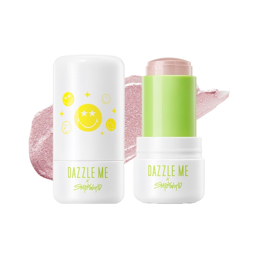 DAZZLE ME x Smiley World Gummy Bouncy Jelly Blush #199 Sunday Sparkle 8g