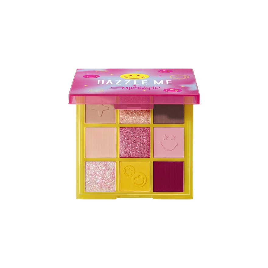 DAZZLE ME x Smiley World Eyeshadow Pallete #03 Dose of Happines 9g