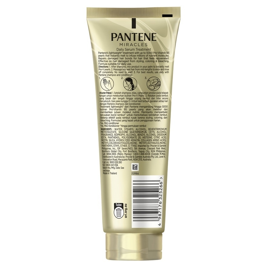 Pantene Pro-V Miracles Daily Serum Treatment 180ml
