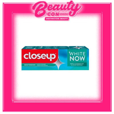 CLOSE UP CLOSEUP White Now Detox Cleanse Serum Toothpaste Twin Pack 85g