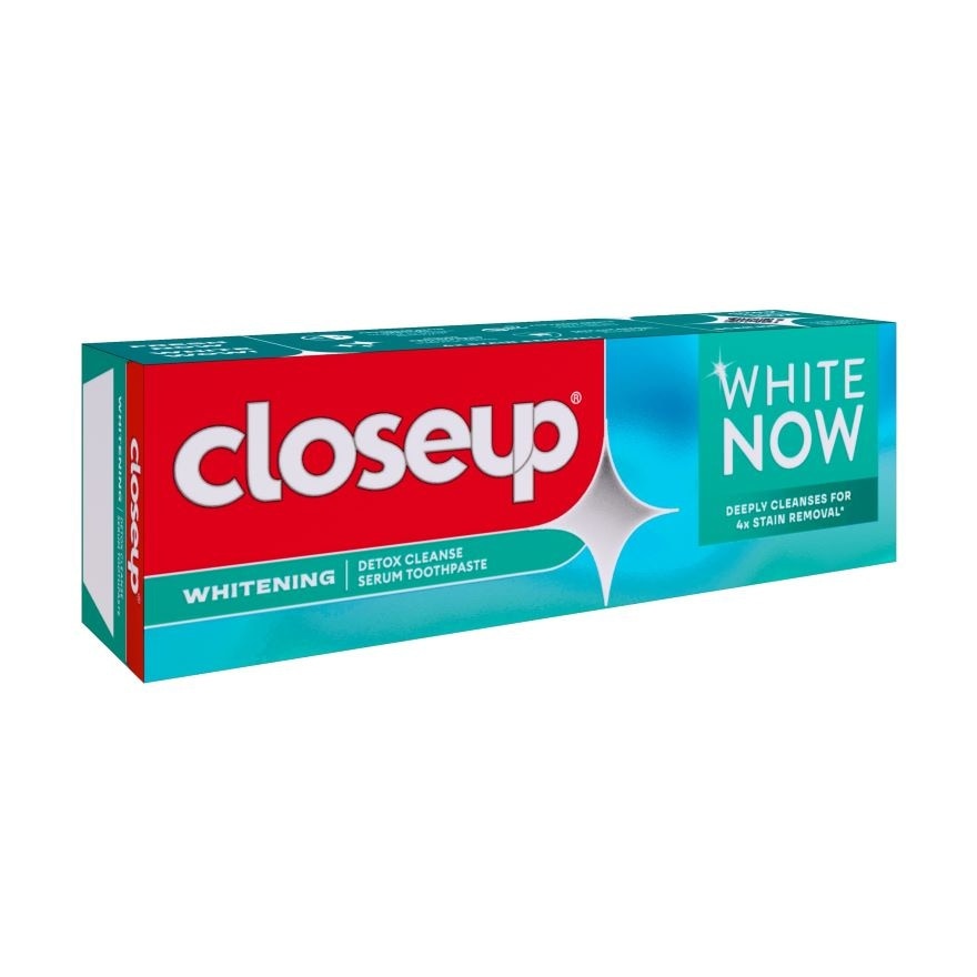 CLOSEUP White Now Detox Cleanse Serum Toothpaste Twin Pack 85g