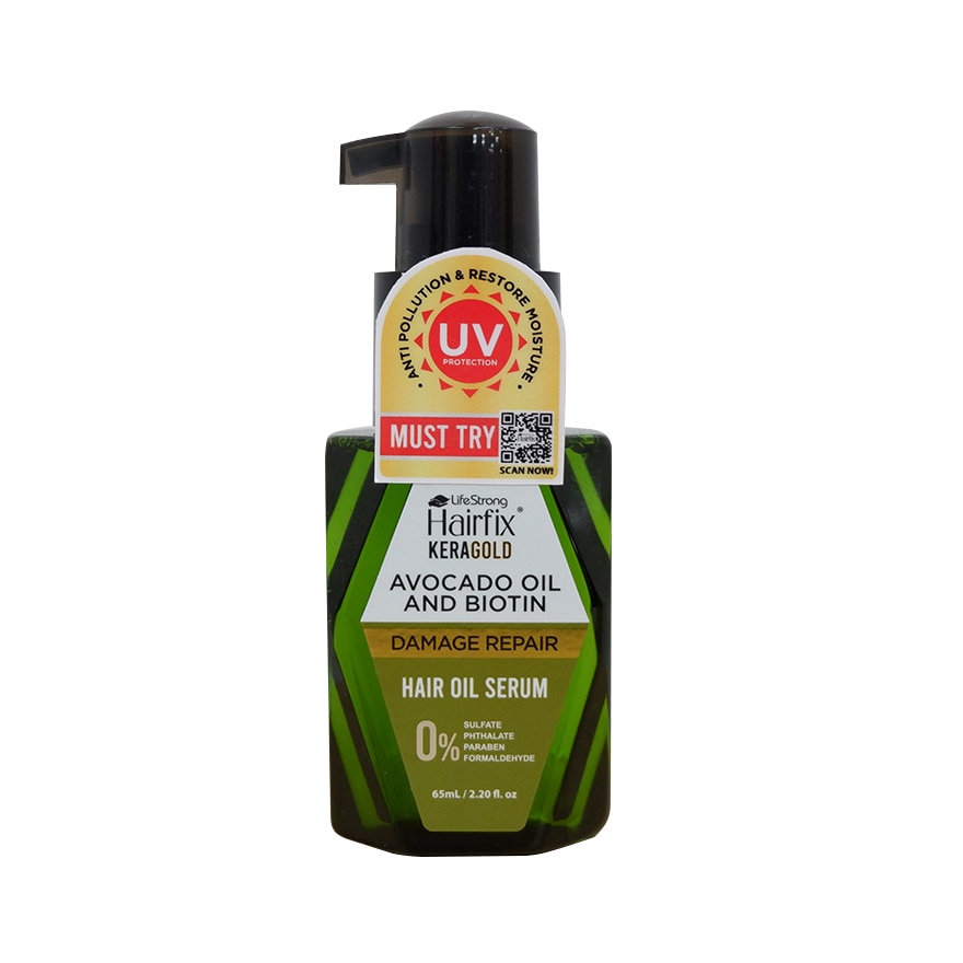 HAIRFIX Keragold Hair Avocado Oil and Bioten Serum Damage Repair 65ml