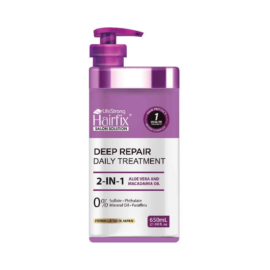 HAIRFIX Salon Solution Deep Repair Hair Treatment Buy 1 Take 1 650ml