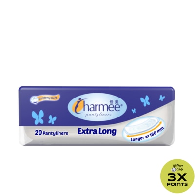 CHARMEE CHARMEE Extra Long Pantyliner 20s