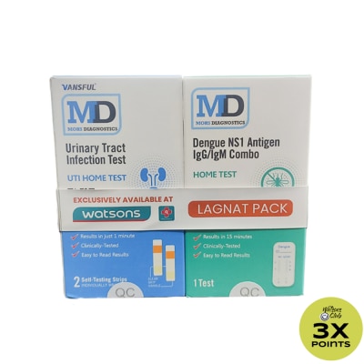 MD MD Mohs Diagnostics Dengue NS1 Antigen IgG/IgM Combo Home Test