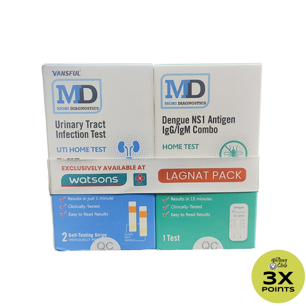 MD Mohs Diagnostics Dengue NS1 Antigen IgG/IgM Combo Home Test