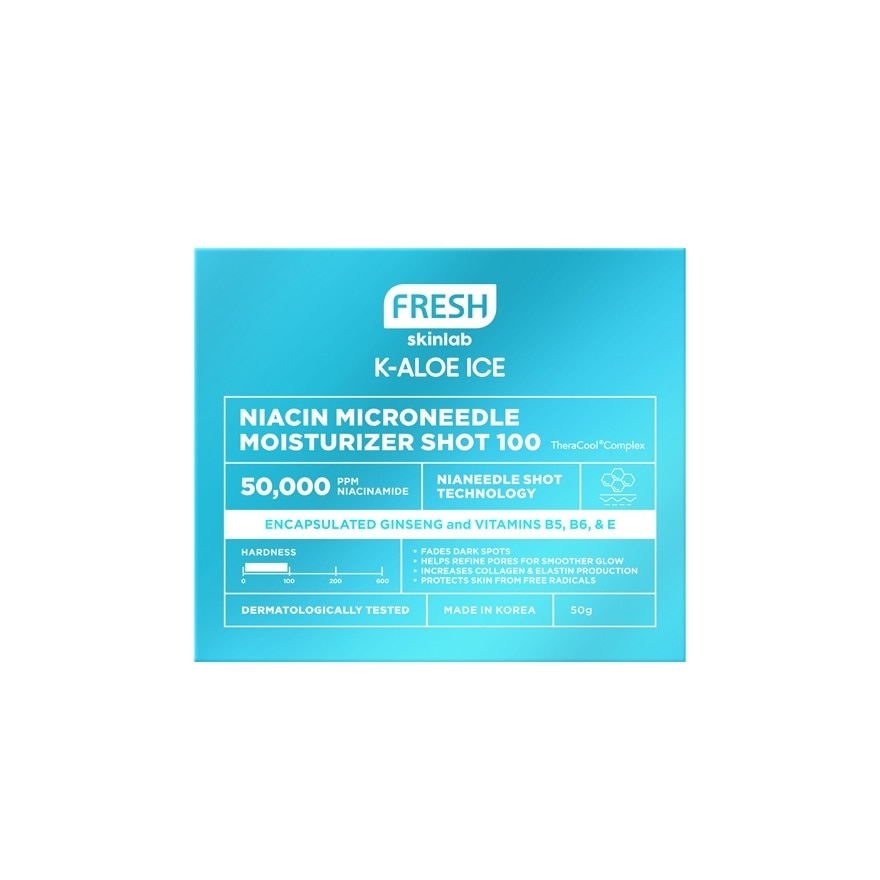 FRESH Skinlab K-Aloe Ice Niacin Microneedle Moisturizer Shot 100 50g