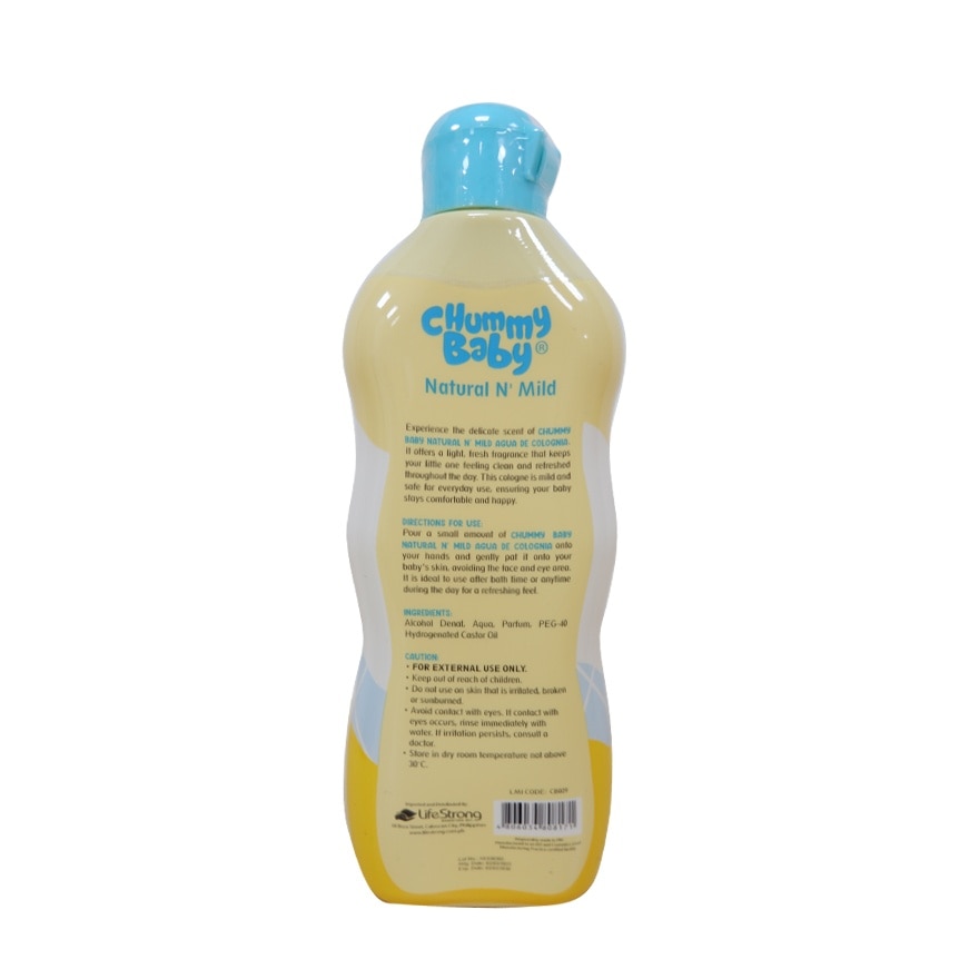 CHUMMY BABY Natural n' Mild Agua De Colognia Little Sunshine 200ml