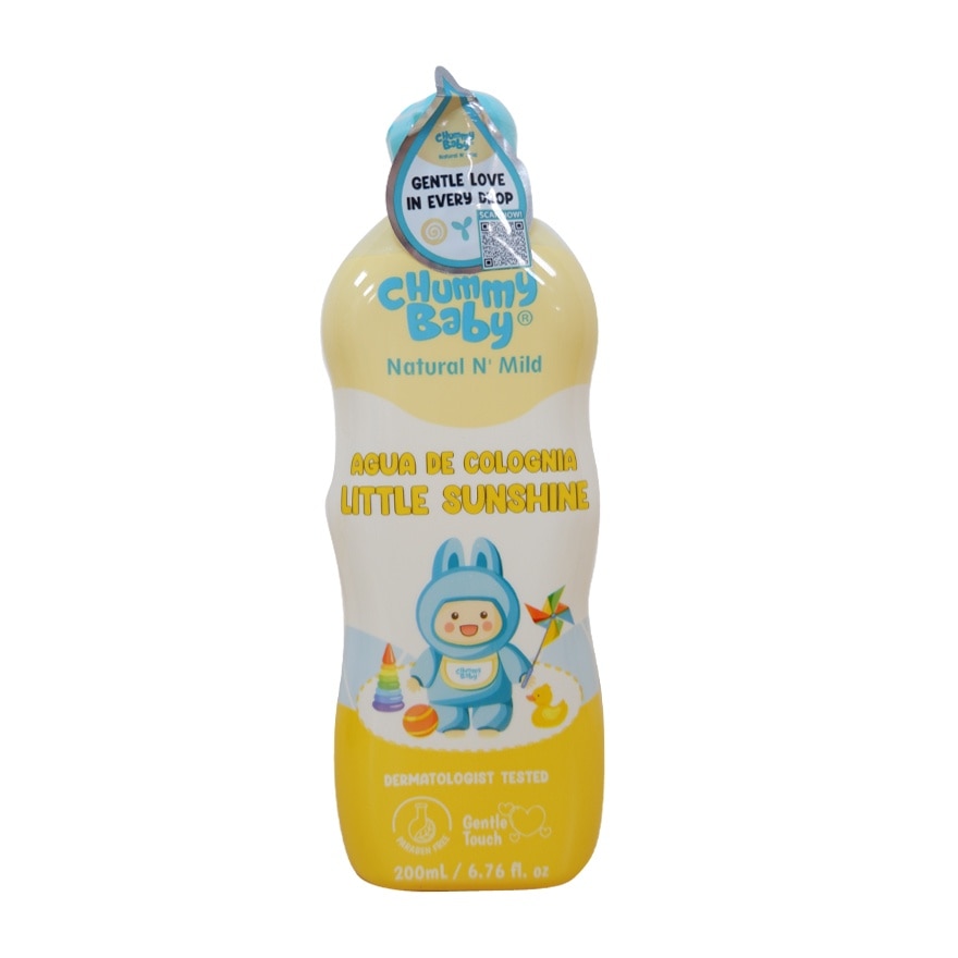 CHUMMY BABY Natural n' Mild Agua De Colognia Little Sunshine 200ml