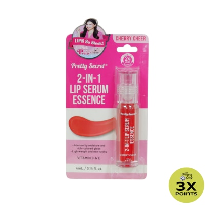 PRETTY SECRET PRETTY SECRET 2-in-1 Lip Serum Essence Cherry Cheer 4ml