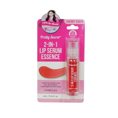 PRETTY SECRET PRETTY SECRET 2-in-1 Lip Serum Essence Cherry Cheer 4ml