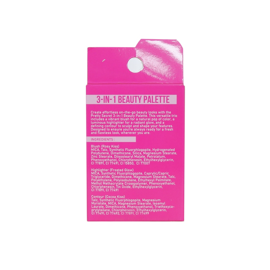 PRETTY SECRET 3-in-1 Beauty Palette Sweet Bloom 7g