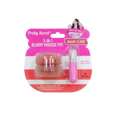 PRETTY SECRET - PRETTY SECRET 3in1 Blurry Mousse Pot Mauve Cloud 5g