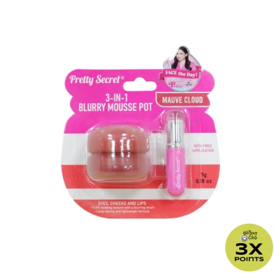 PRETTY SECRET PRETTY SECRET 3in1 Blurry Mousse Pot Mauve Cloud 5g