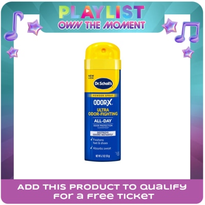DR SCHOLLS - DR SCHOLLS ODOR Ultra Odor Fighting Spray Powder 133g